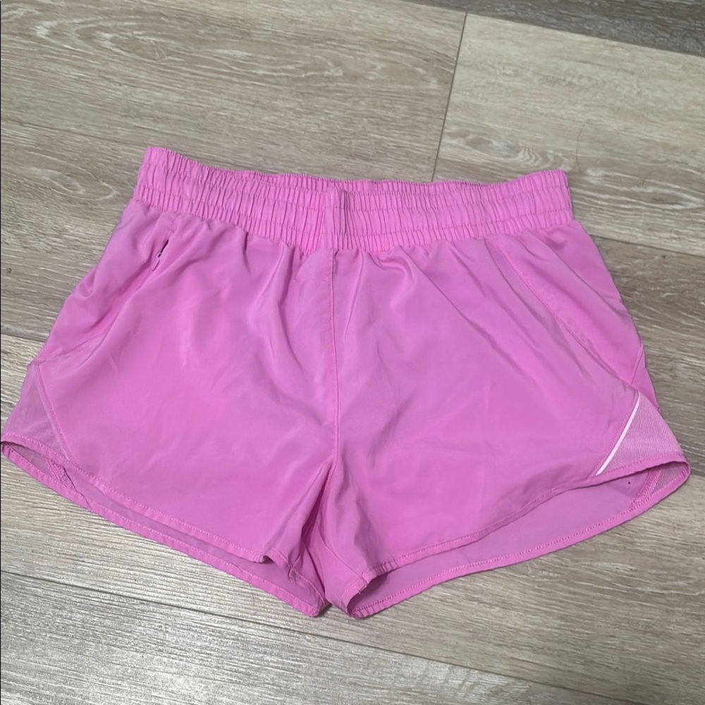 Pink/ Purple All in Motion Women's Athletic Shorts